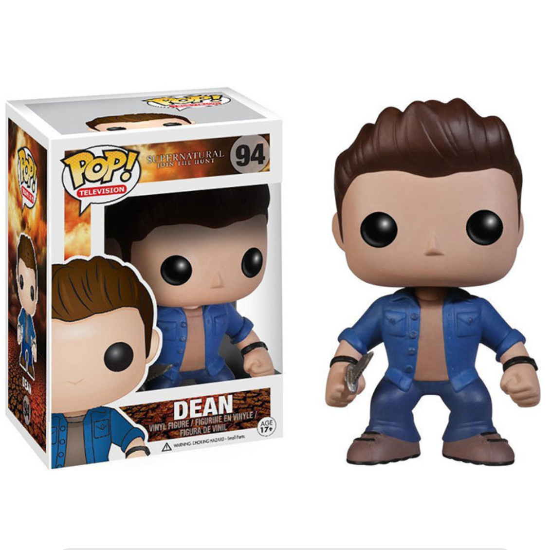 Funko POP Castiel & Dean Figures (Evil Power Series)