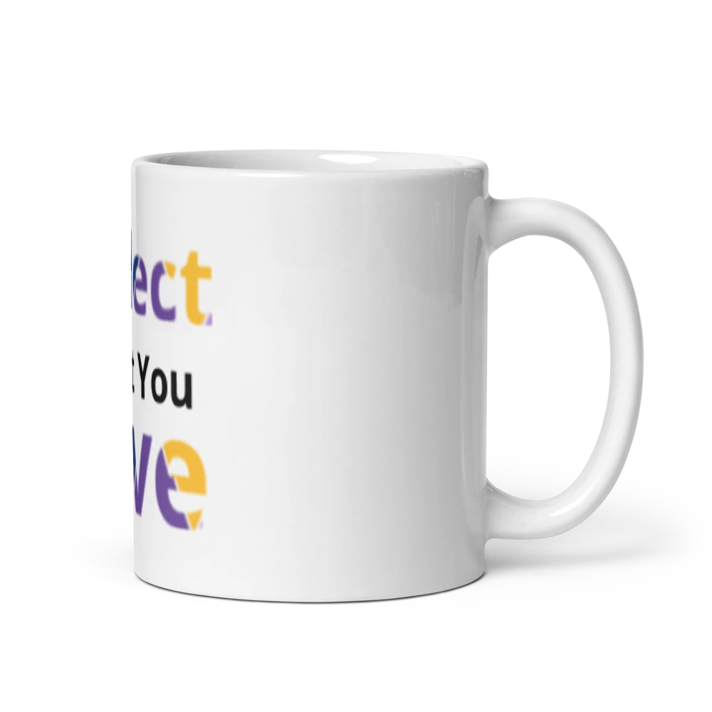 TJCollects Store Merch White Mug