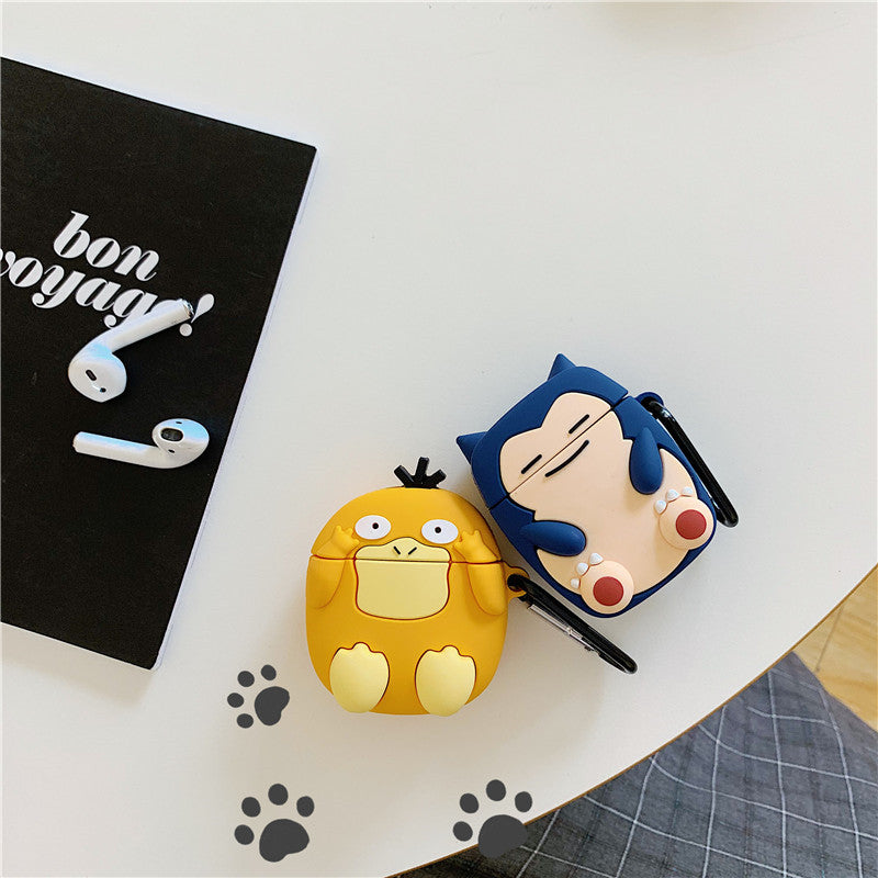Creative AirPods Case for Pikachu and Snorlax