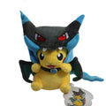 Pikachu Charizard Plush Costume with Hat (Blue/Yellow)