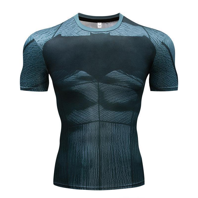 Marvel DC Superheroes 3D Digital Print T-Shirt