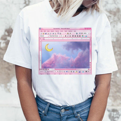 Sailor Moon Anime Short Sleeve T-Shirt