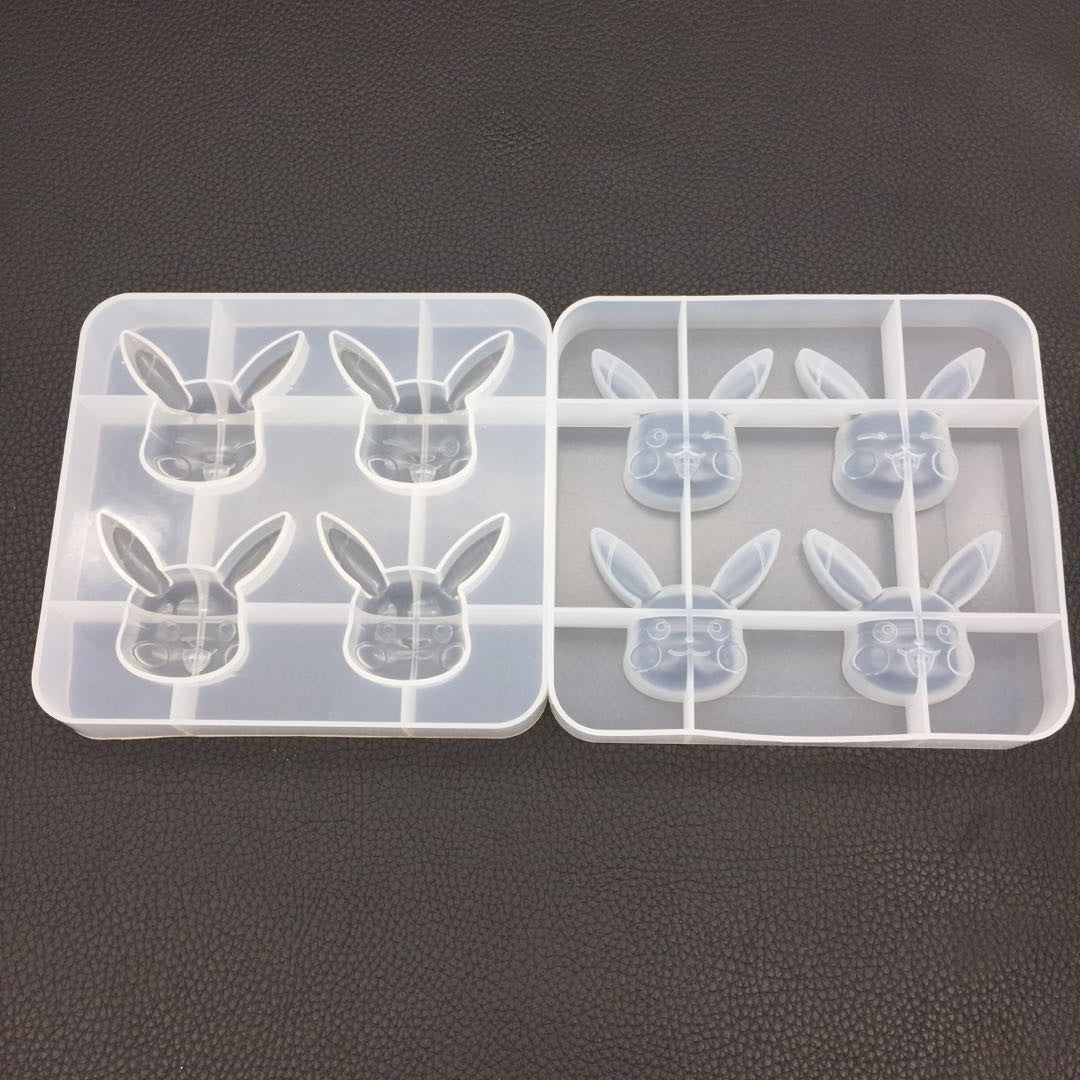 DIY Crystal Epoxy Mirror Pikachu Silicone Molds