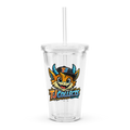 Double Wall Clear Plastic Tumbler (16 oz)
