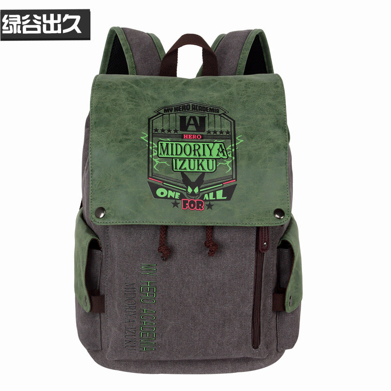 Anime Canvas Backpack - Attack on Titan, Tokyo Revengers, One Piece