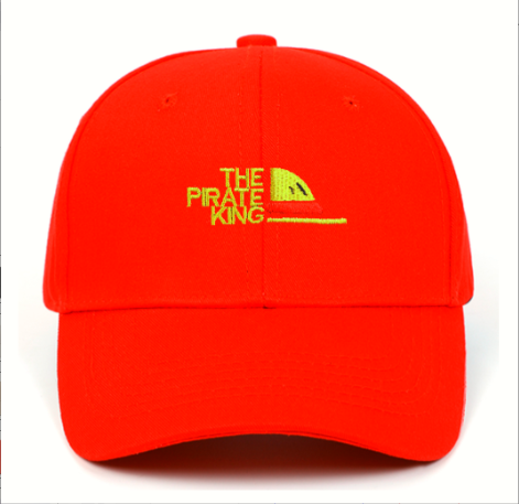 Embroidered Soft Top Anime Cartoon Baseball Hat
