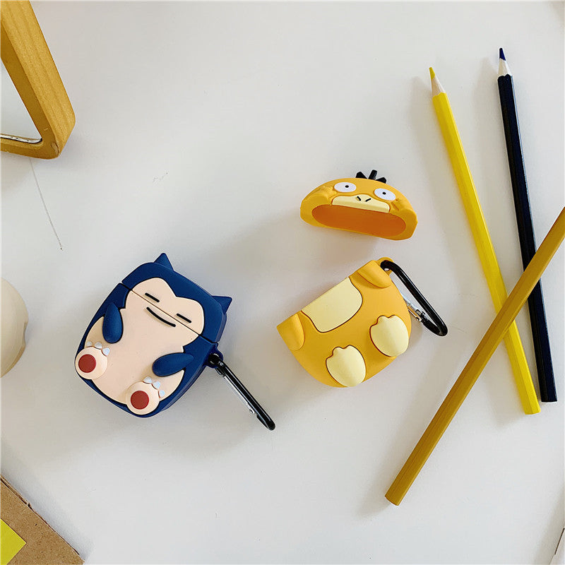 Creative AirPods Case for Pikachu and Snorlax