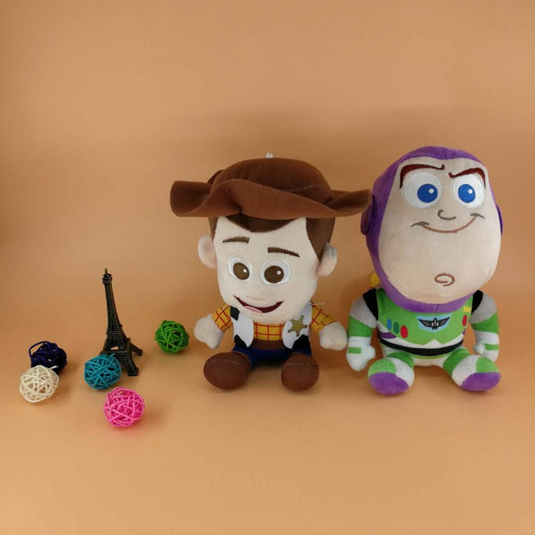 Toy Story 3 Buzz Lightyear & Woody Plush Dolls 20cm
