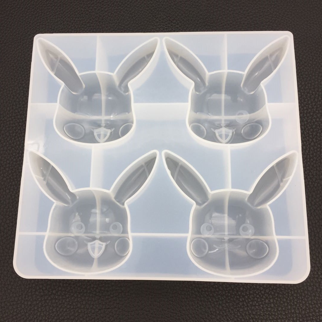 DIY Crystal Epoxy Mirror Pikachu Silicone Molds