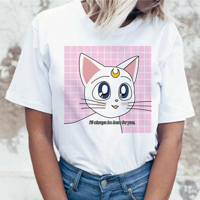 Sailor Moon Anime Short Sleeve T-Shirt