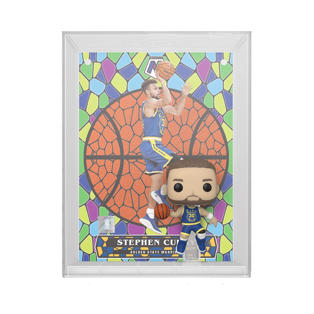 Funko Pop! Trading Cards: NBA - Stephen Curry Golden State Warriors (Mosaic)