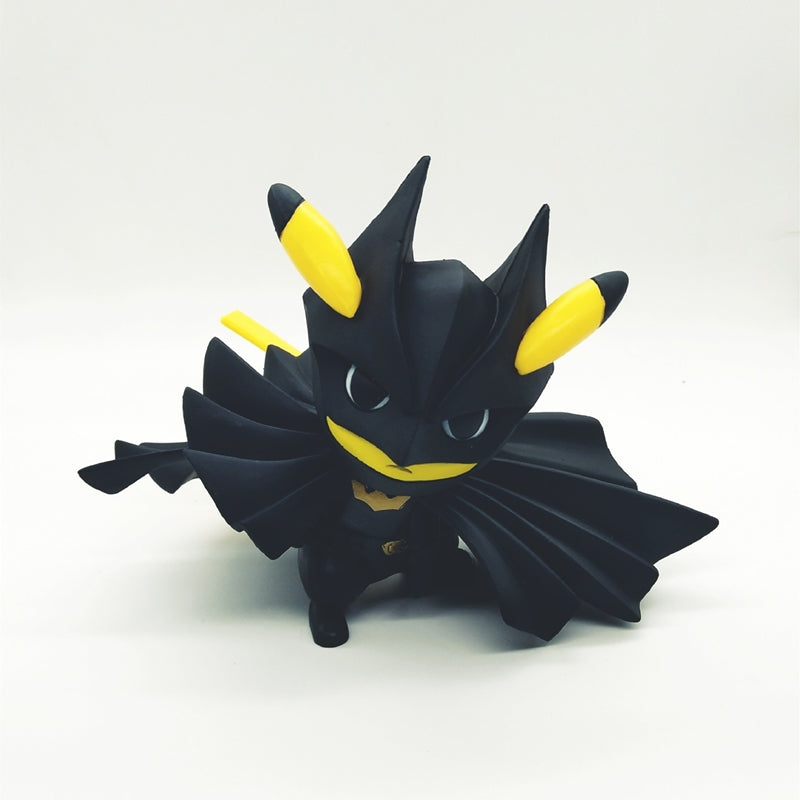 Pokemon Batman Pikachu Cosplay Model Figure