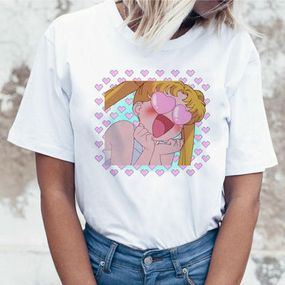 Sailor Moon Anime Short Sleeve T-Shirt