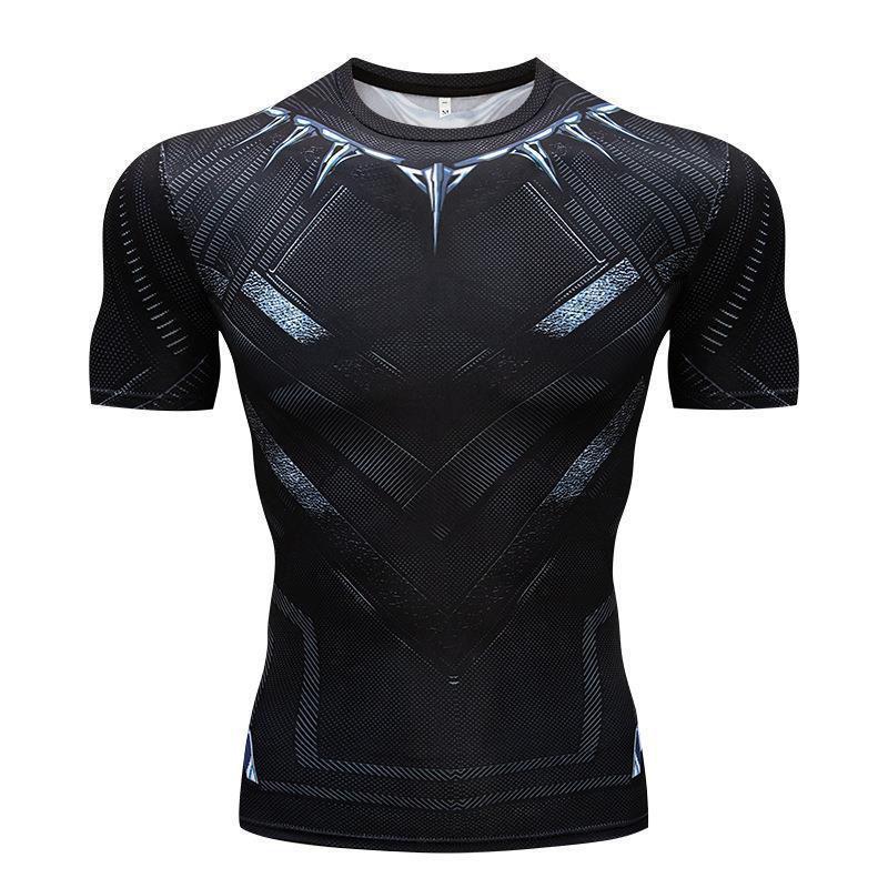 Marvel DC Superheroes 3D Digital Print T-Shirt
