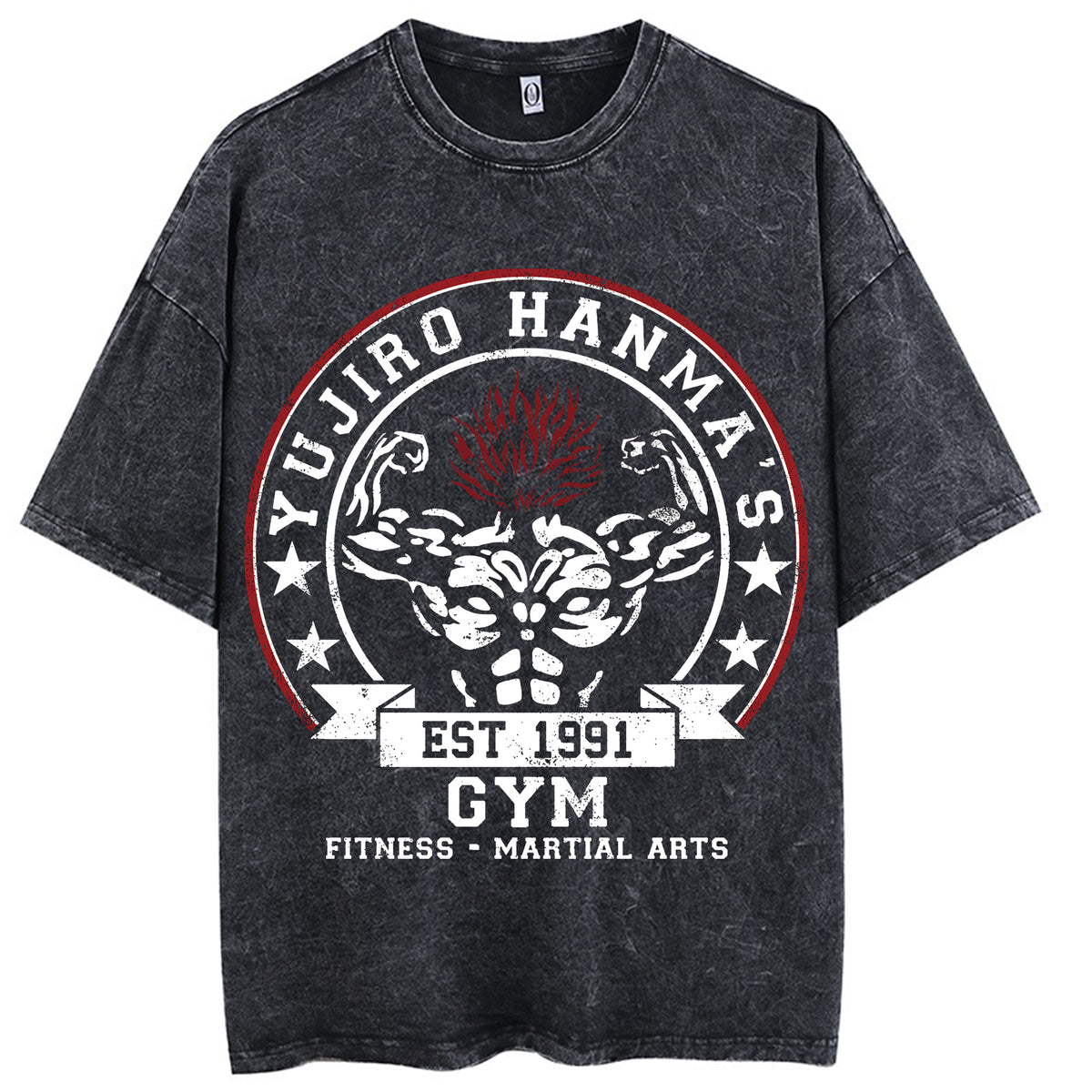 Hanma Baki The Grappler Gym Anime T-shirt for Men