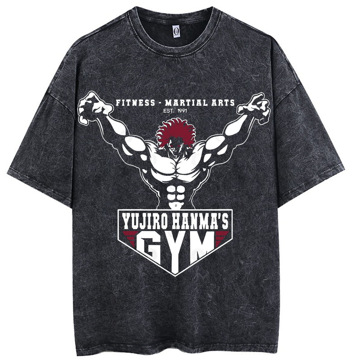Hanma Baki The Grappler Gym Anime T-shirt for Men