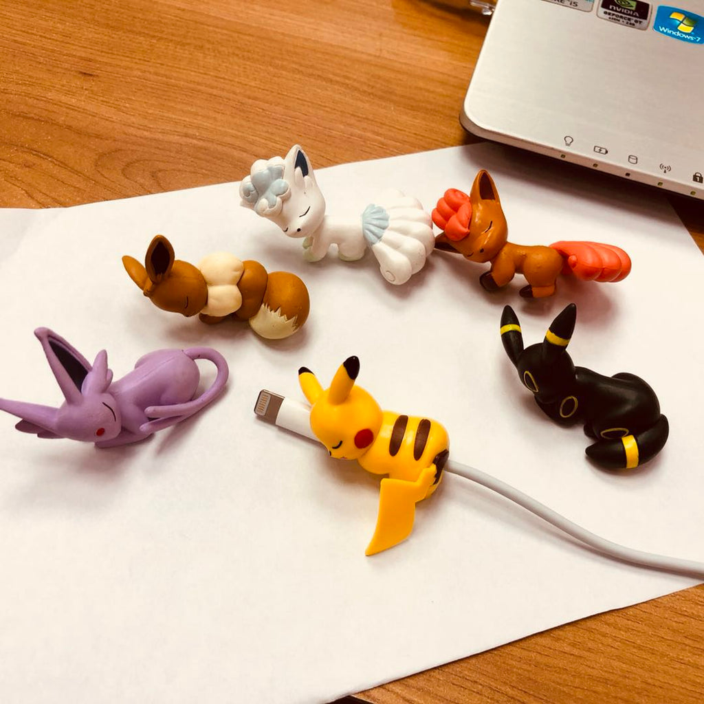 Pikachu Charging Cable Protector and Earphone Case
