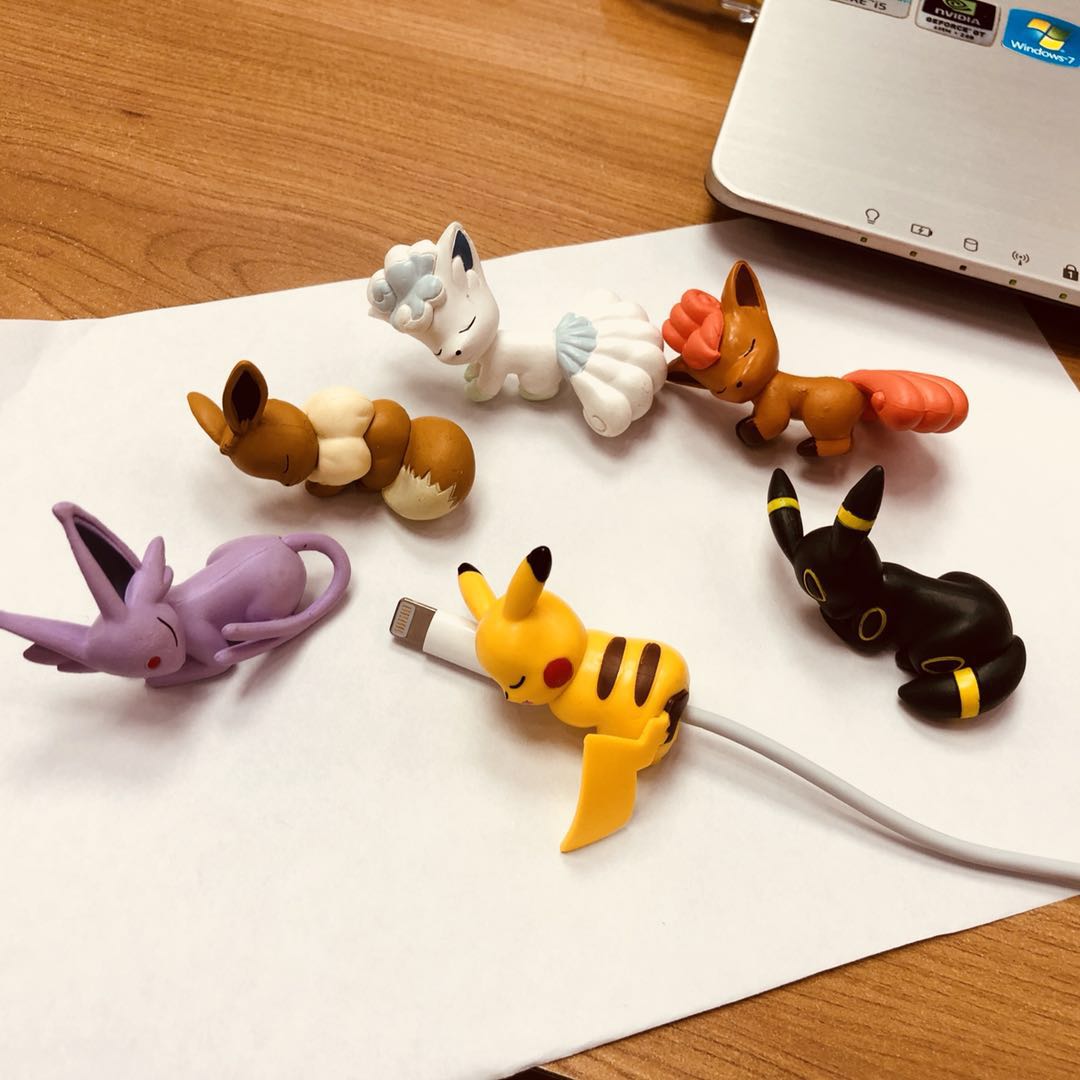 Pikachu Charging Cable Protector and Earphone Case