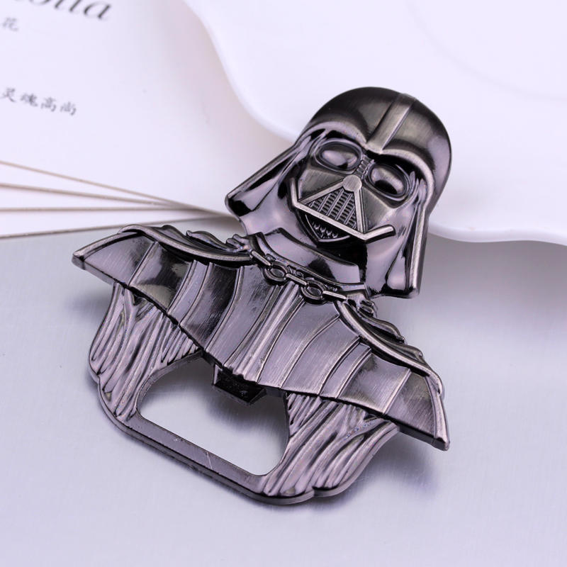 Alloy Beer Bottle Opener Keychain - Star Wars Darth Vader