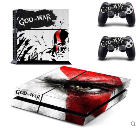 Sony PS4 Skin Sticker, Dustproof Anime Anti-Scratch