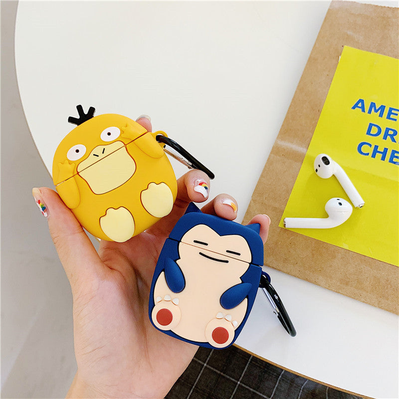 Creative AirPods Case for Pikachu and Snorlax