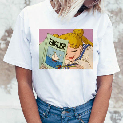 Sailor Moon Anime Short Sleeve T-Shirt