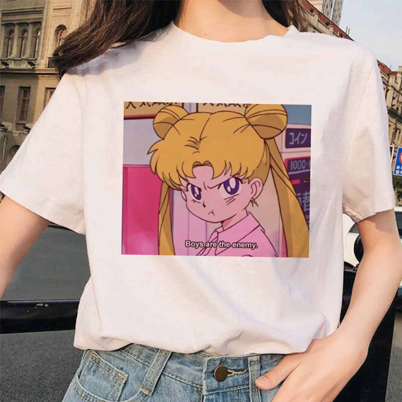 Sailor Moon Anime Short Sleeve T-Shirt