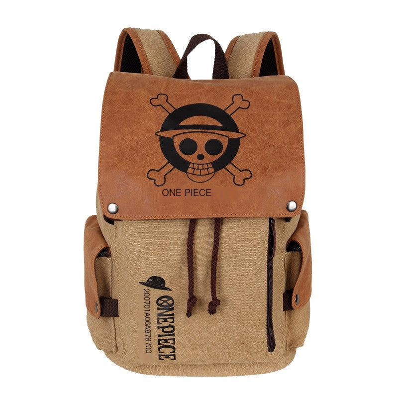 Anime Canvas Backpack - Attack on Titan, Tokyo Revengers, One Piece