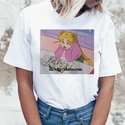 Sailor Moon Anime Short Sleeve T-Shirt