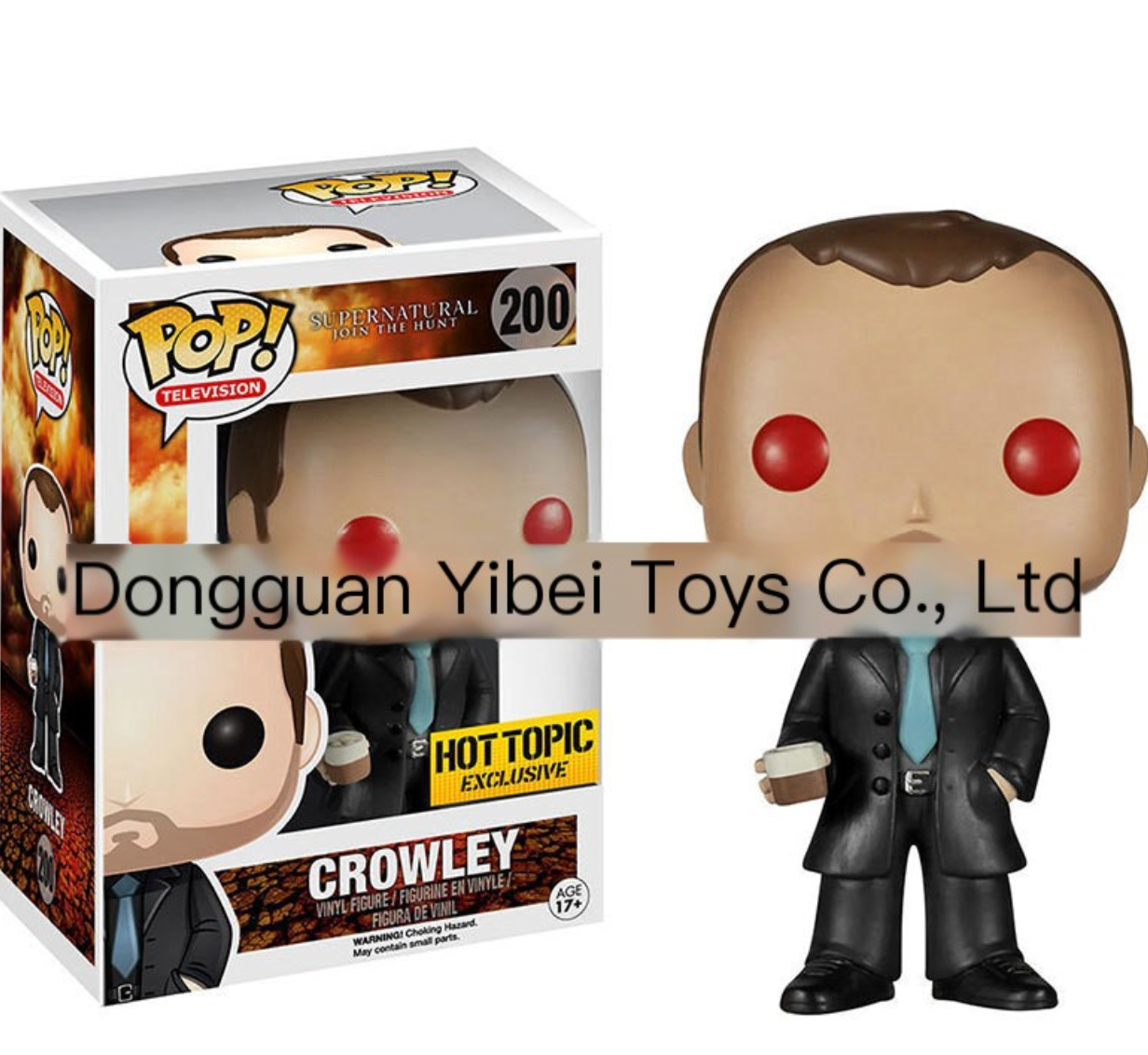 Funko POP Castiel & Dean Figures (Evil Power Series)