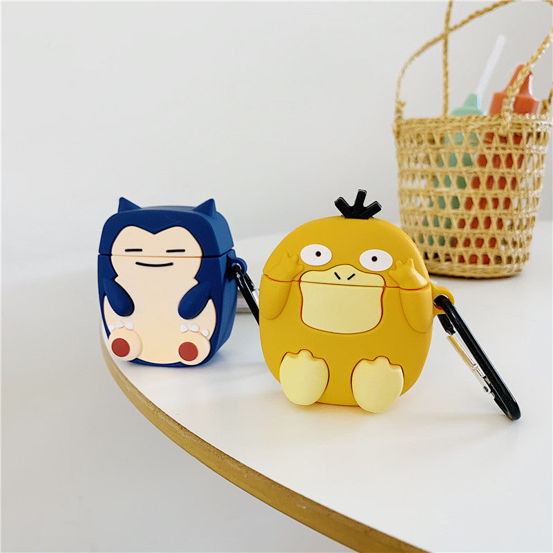 Creative AirPods Case for Pikachu and Snorlax