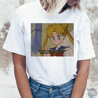 Sailor Moon Anime Short Sleeve T-Shirt