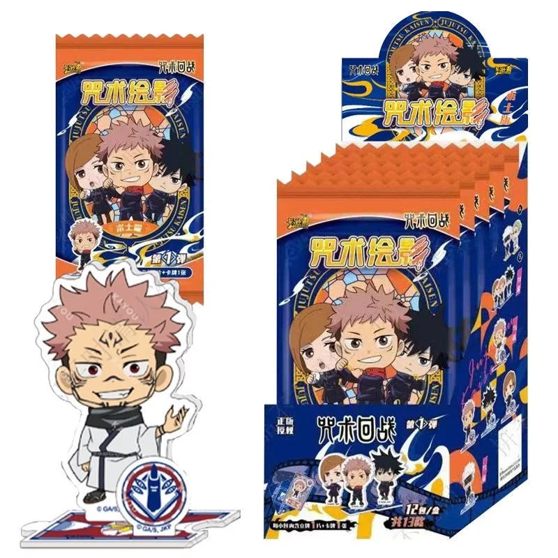 KAYOU Jujutsu Kaisen Collection Card Genuine Acrylic Card Gojo Satoru Ryomen Sukuna Exquisite Gift Box