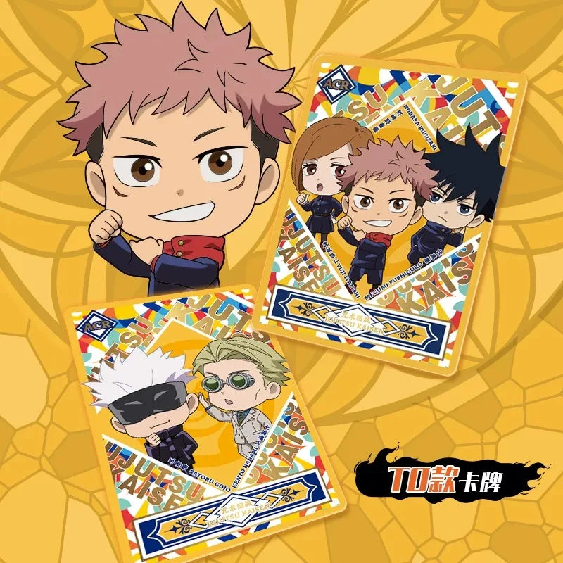 KAYOU Jujutsu Kaisen Collection Card Genuine Acrylic Card Gojo Satoru Ryomen Sukuna Exquisite Gift Box