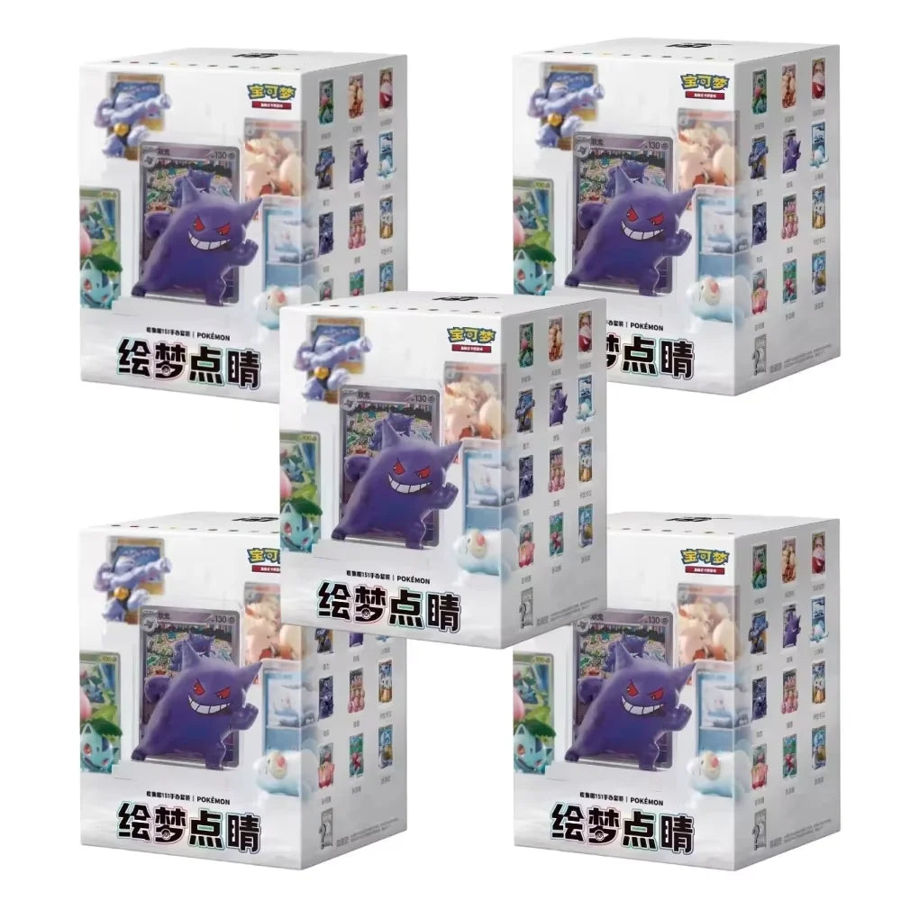 New Pokemon Chinese Cards Collected 151 Dream Painting and Vitality Pointing Series Cards PTCG Gem Pack Chinese Version