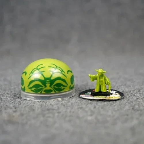 Star Wars Capsule Toy Darth Vader Imperial Stormtrooper Yoda R2-D2 C-3PO Action Figures Desktop Ornaments Collectible Toys Gifts