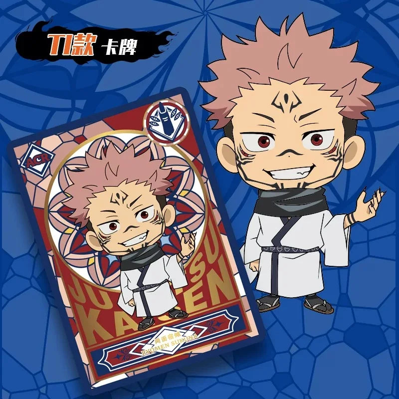 KAYOU Jujutsu Kaisen Collection Card Genuine Acrylic Card Gojo Satoru Ryomen Sukuna Exquisite Gift Box