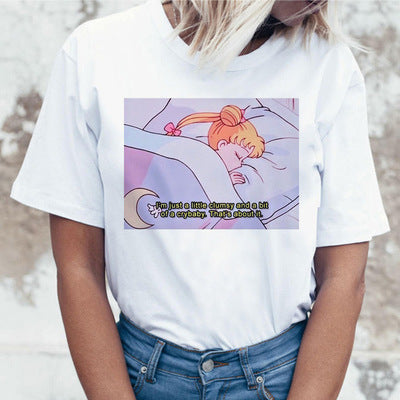 Sailor Moon Anime Short Sleeve T-Shirt
