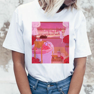 Sailor Moon Anime Short Sleeve T-Shirt