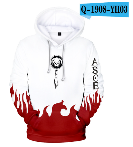 One Piece Anime Digital Print Hoodie