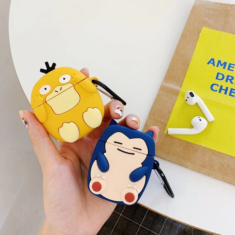 Creative AirPods Case for Pikachu and Snorlax