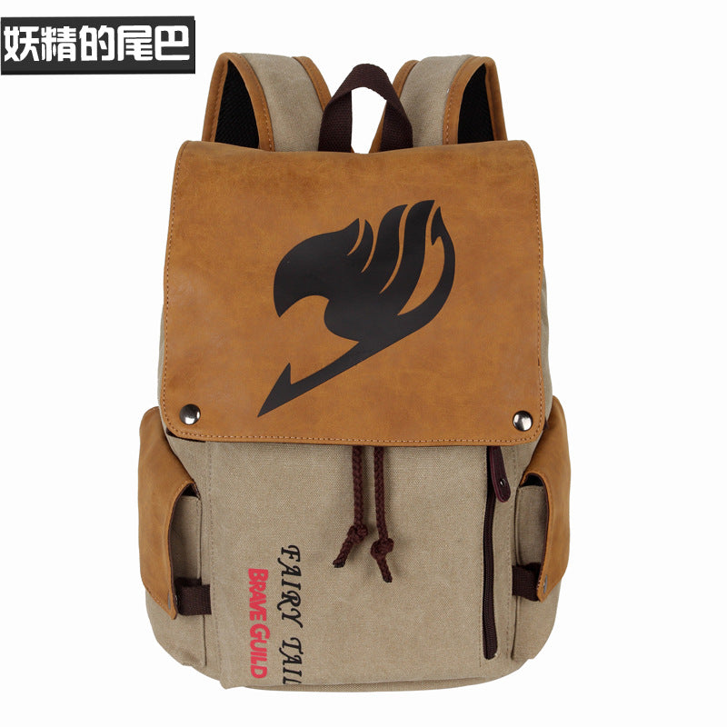 Anime Canvas Backpack - Attack on Titan, Tokyo Revengers, One Piece