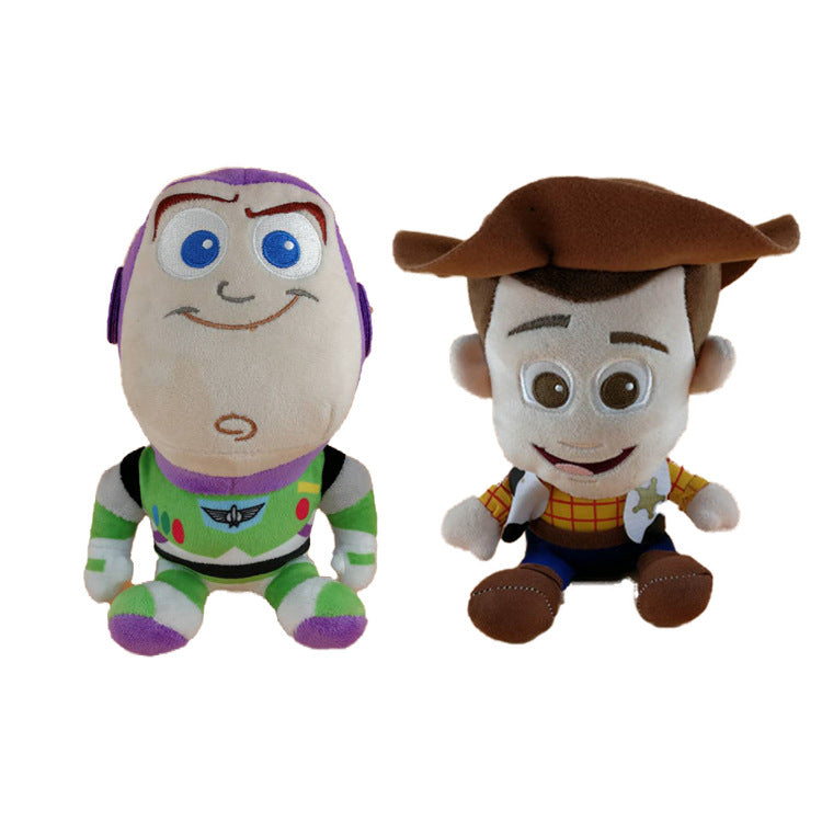 Toy Story 3 Buzz Lightyear & Woody Plush Dolls 20cm