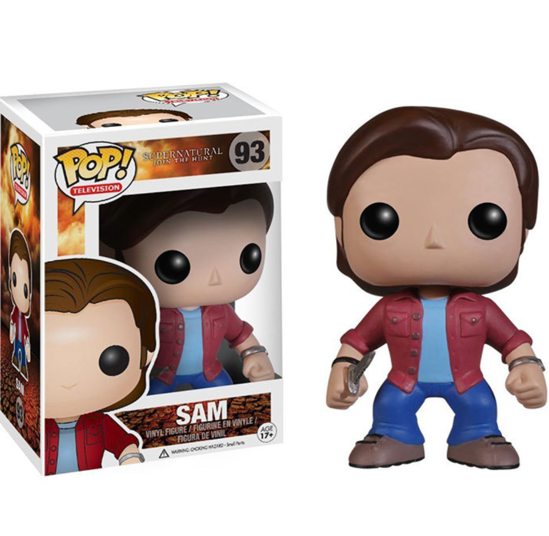 Funko POP Castiel & Dean Figures (Evil Power Series)