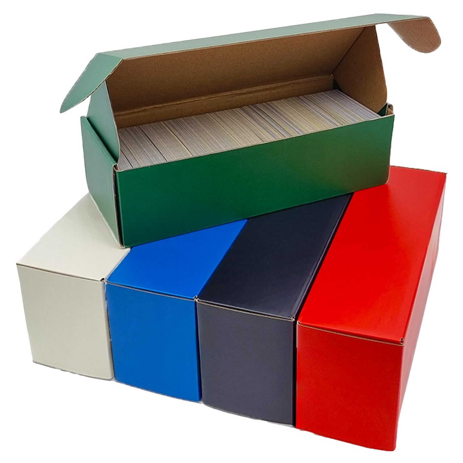 Card Storage Box - 5 Boxes 600+ Ct. Trading Card Storage Box - 5x MTG Storage Box 3000 Bulk MTG Card Storage. Trading Card Boxes Collector Card Box