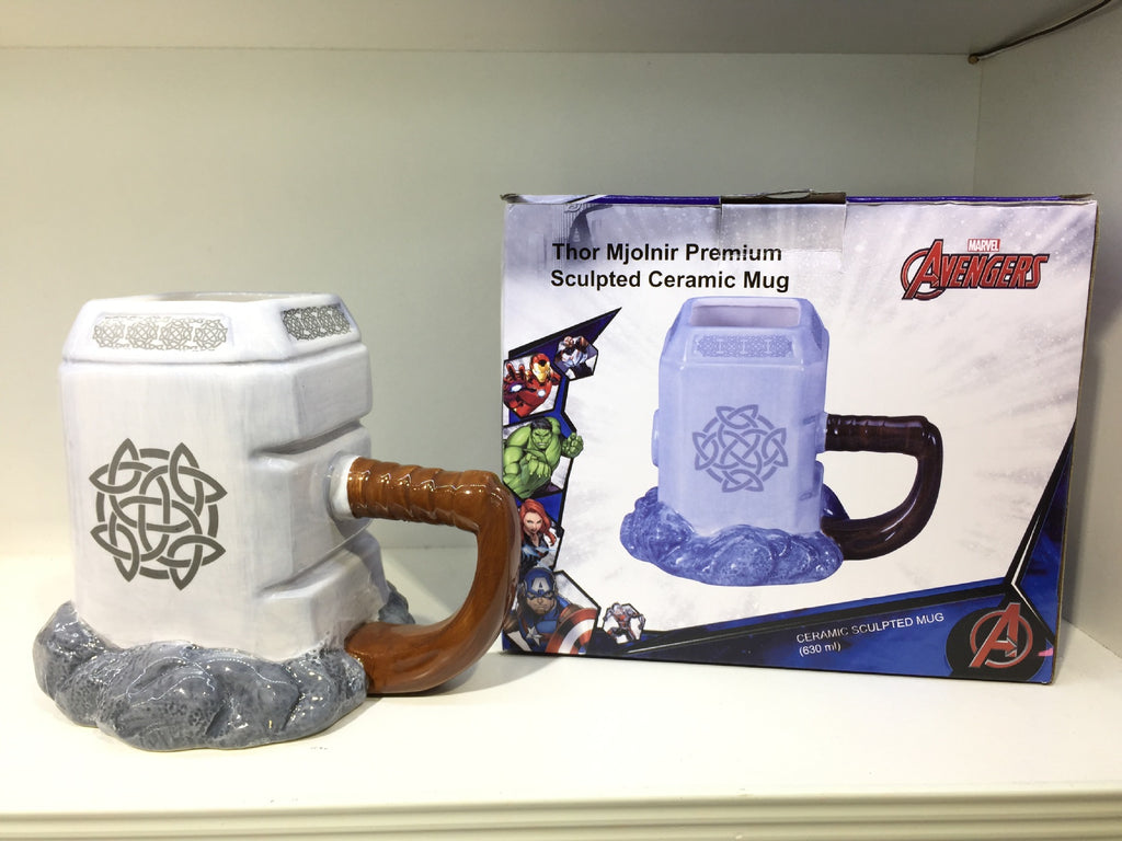 Thor's Hammer Mug - Large Capacity Anime Cup