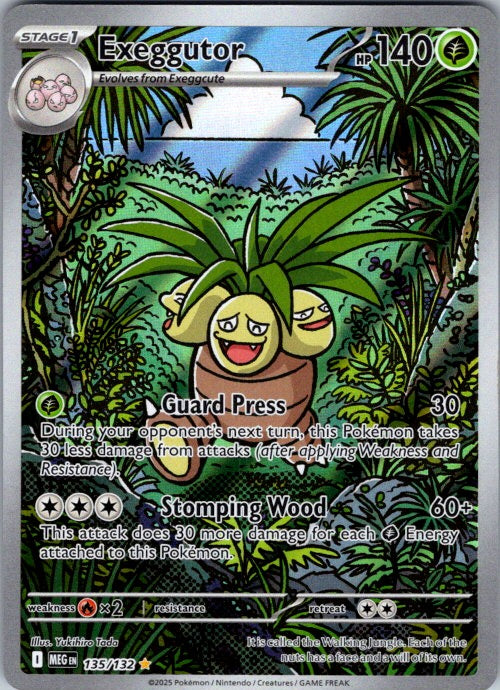 exeggutor 135/132