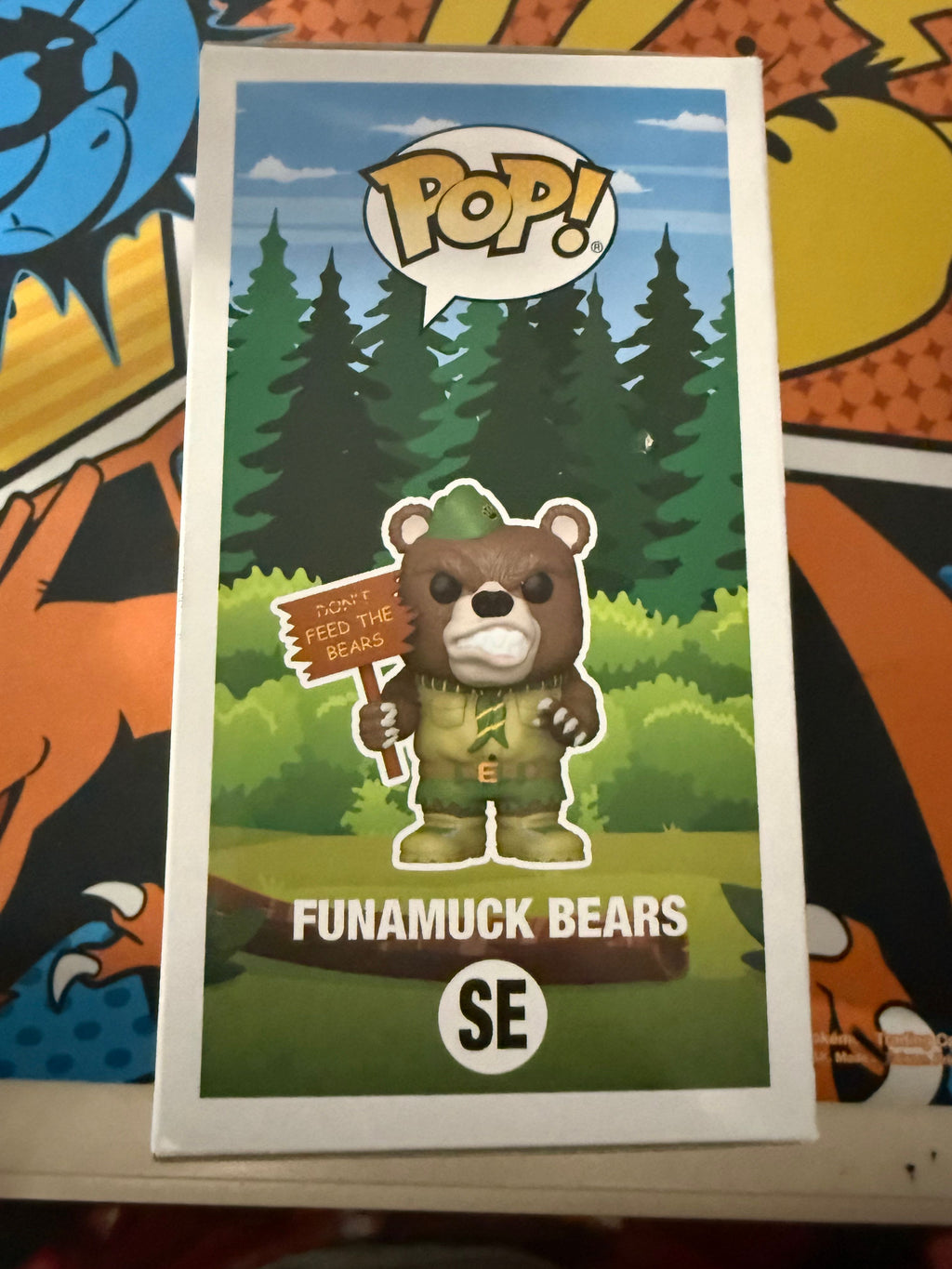 Funamuck Bears Mascot Funko Pop - Camp Fundays