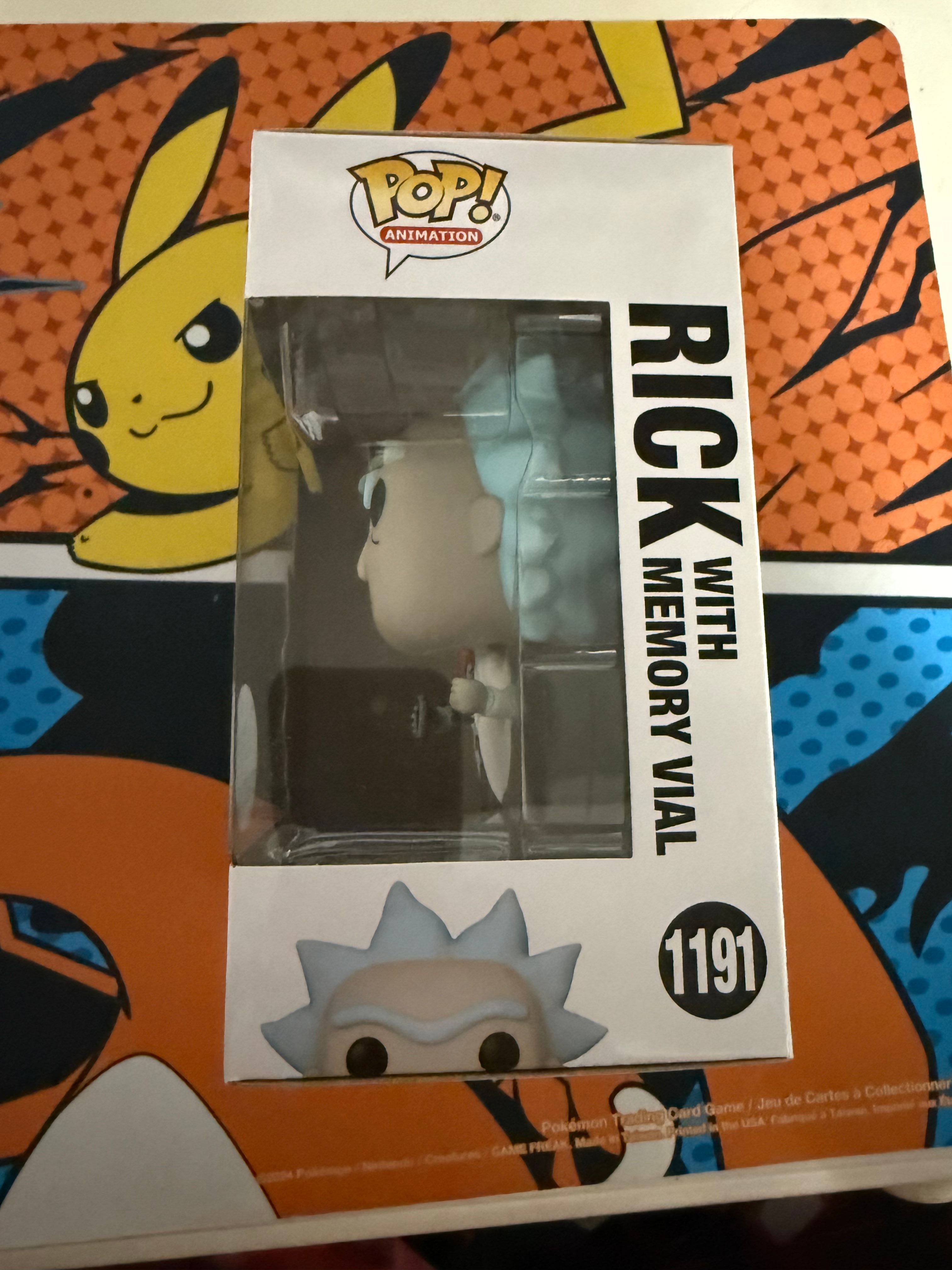 Rick with Memory Vial Funko Pop - Rick and Morty