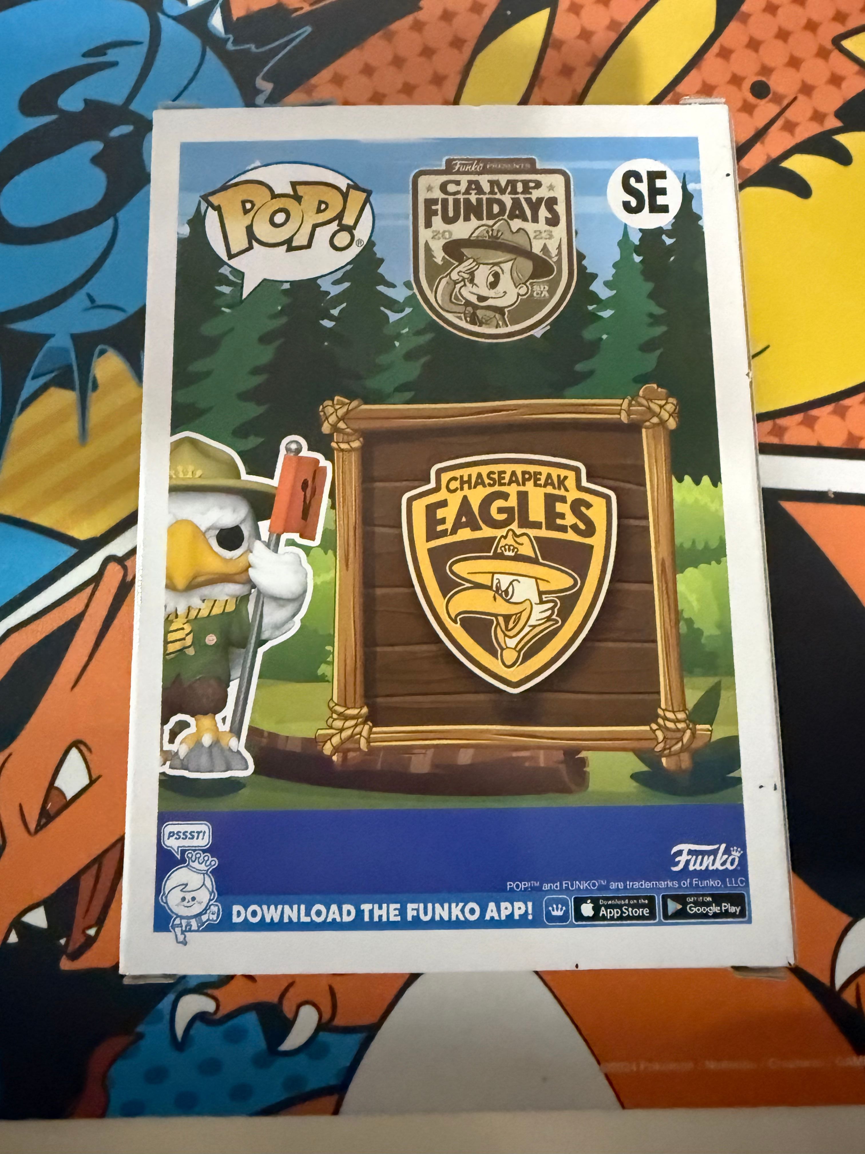 Chesapeake Eagles Mascot Funko Pop - Funko Fundays